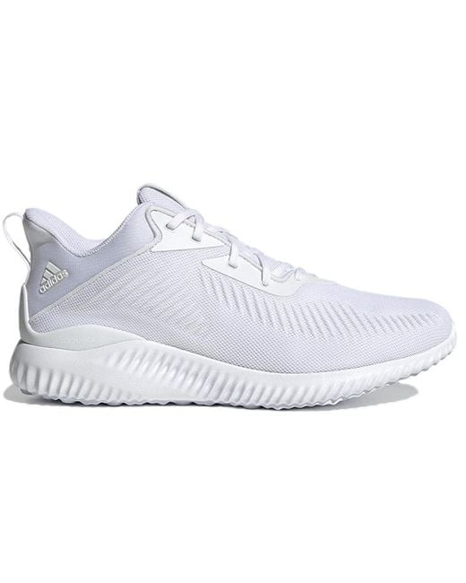 Adidas White Alphabounce 'Triple' for men