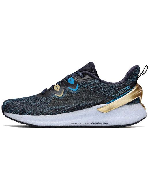 361 Degrees Blue Qu!K Energy Reversal Running Shoes for men