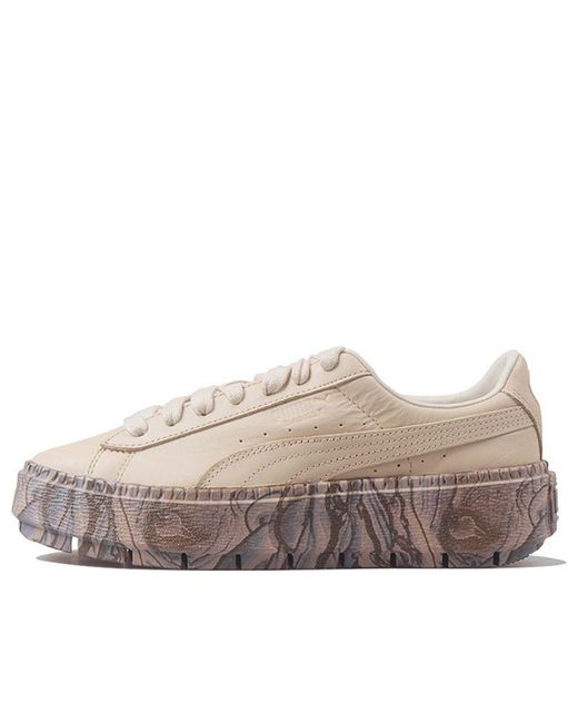 PUMA White (Wmns) Platform Trace Mimicry