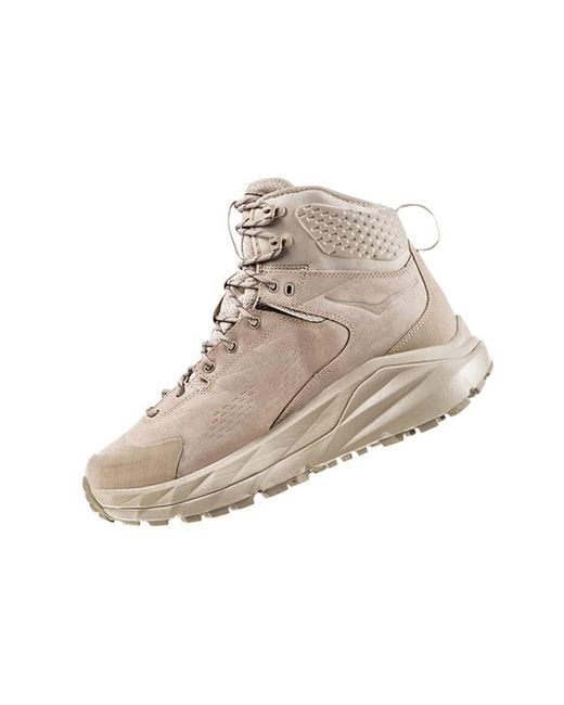 Hoka One One Gray Kaha Gtx 'Dune Oxford' for men