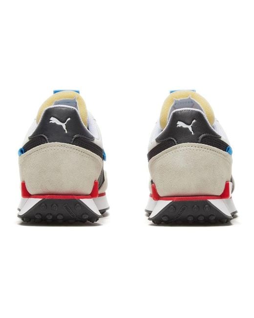 PUMA White Future Rider 'Play On for men