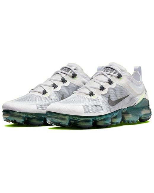 Nike White Air Vapormax 2019 'Lime Blast' for men