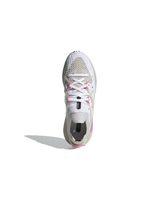 Adidas White 4D Fusio 'Cloud' for men