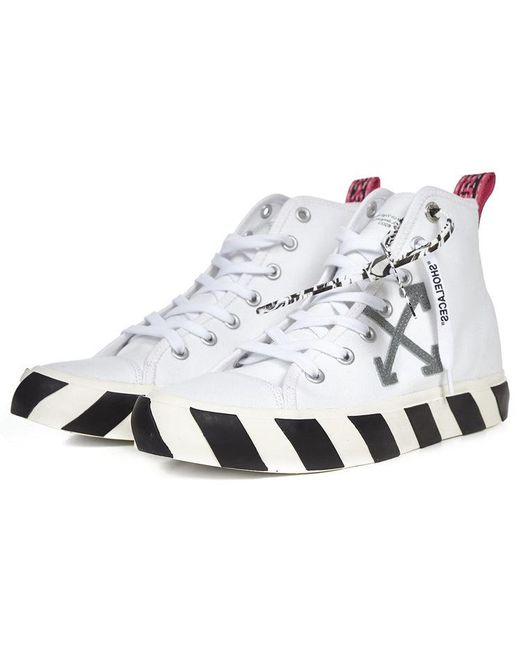Off-White c/o Virgil Abloh White Vulc Sneaker Mid for men