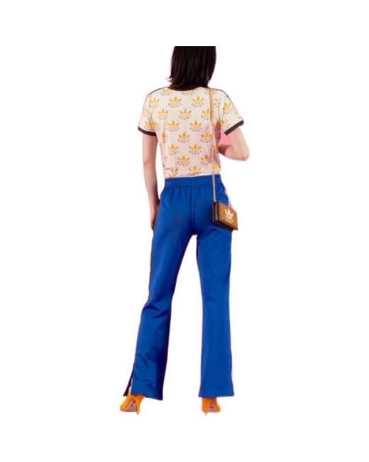 Gucci Blue X Adidas Flared Jogging Pants 'Cobalt'