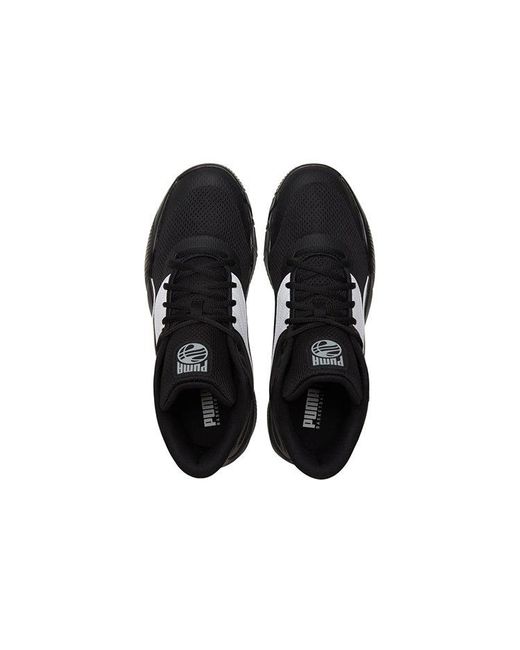 PUMA Black Triple Mid for men