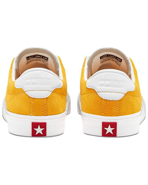 Converse Yellow Alexis Sablone X Louie Lopez Pro Low 'Sunflower' for men
