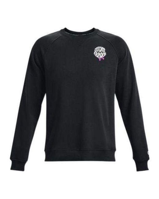 Under Armour Black Logo Sweatshirt for men
