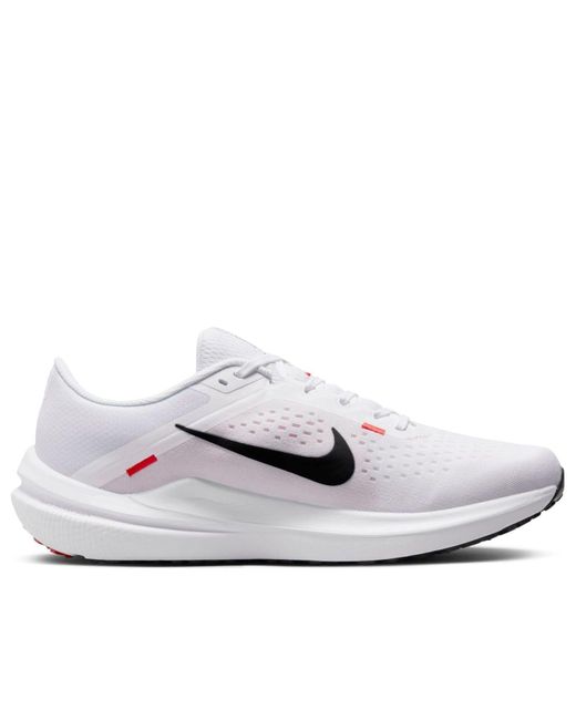 Nike White Winflo 10 Road Running Shoes for men