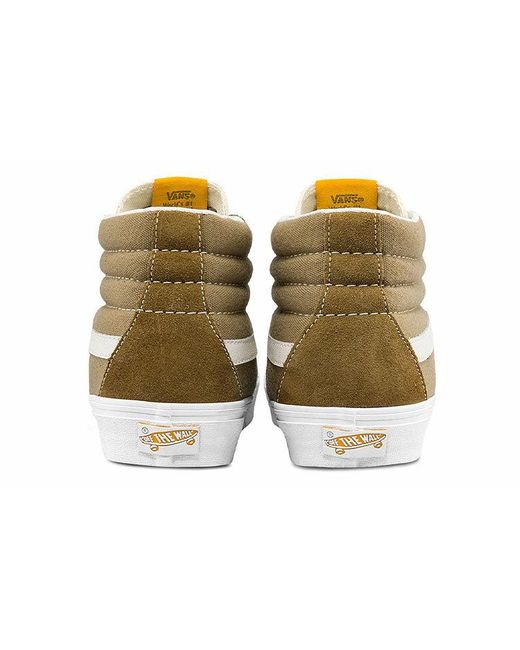 Vans Brown Sk8-Hi Reissue Vr3 Lx 'Butternut' for men
