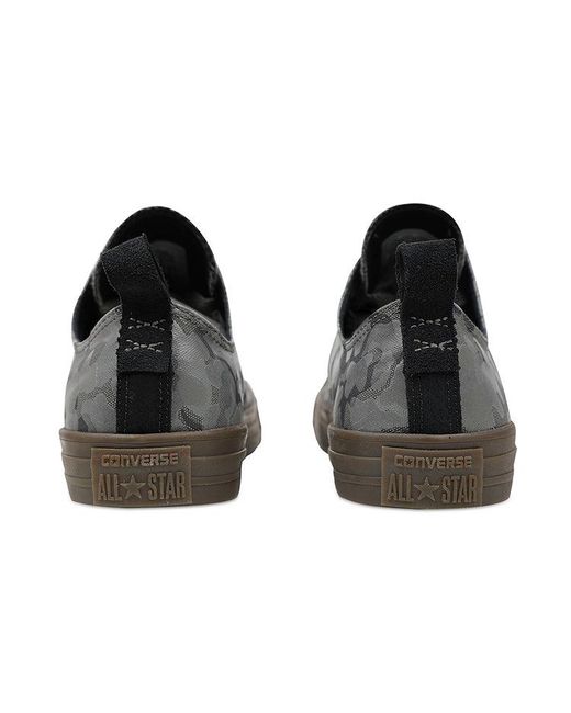 Converse Gray Chuck Taylor All Star Low 'Camo' for men