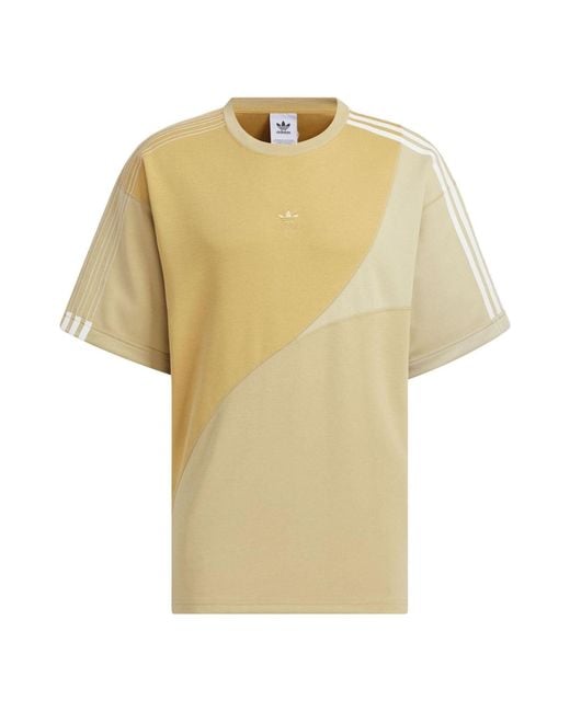Adidas Yellow Originals Toc Graphic T-Shirts for men