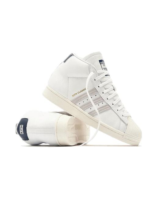 Adidas White X Kith Pro Model 'Classics Program for men