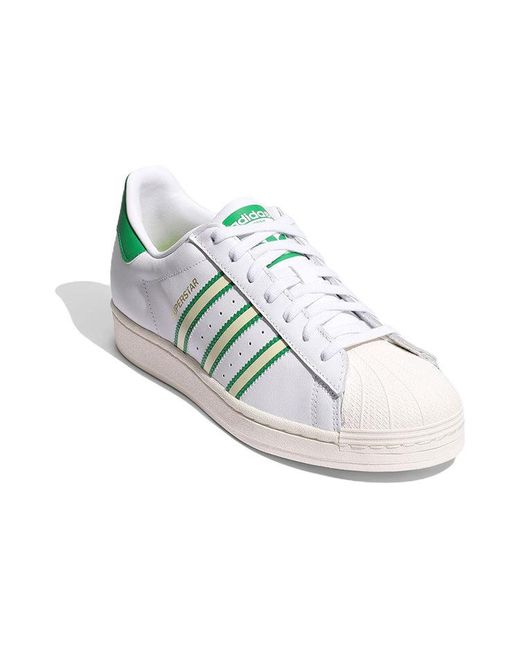 Adidas White Superstar 'Team Colors for men