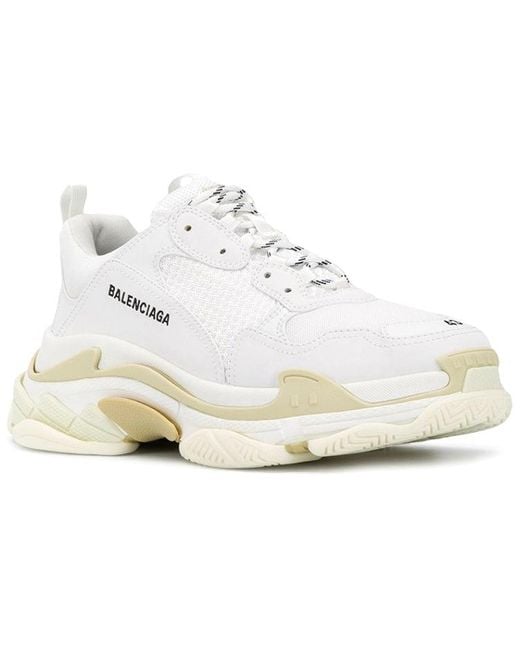 Balenciaga White Triple S Sneaker Tan' 2020 for men