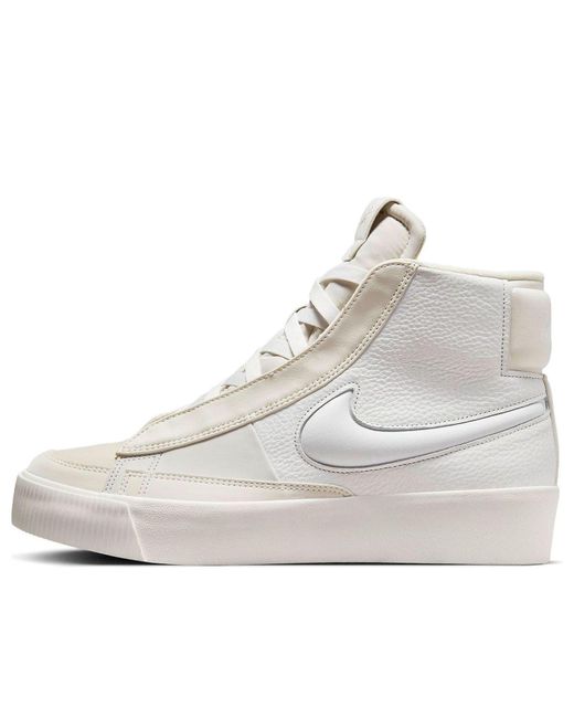 Nike White Blazer Mid Victory