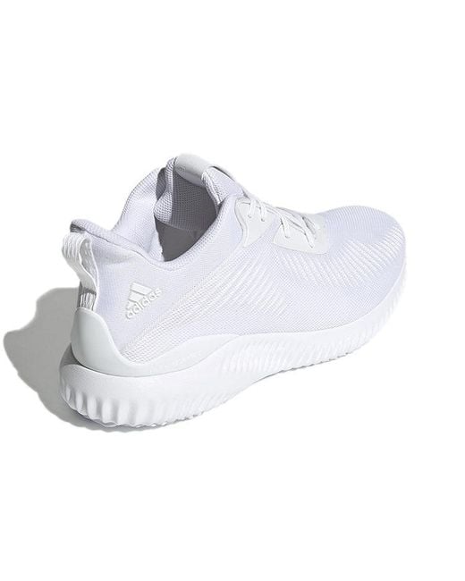 Adidas White Alphabounce 'Triple' for men