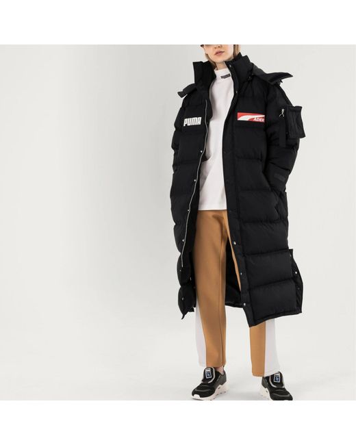 PUMA Black X Ader Error Down Coat for men