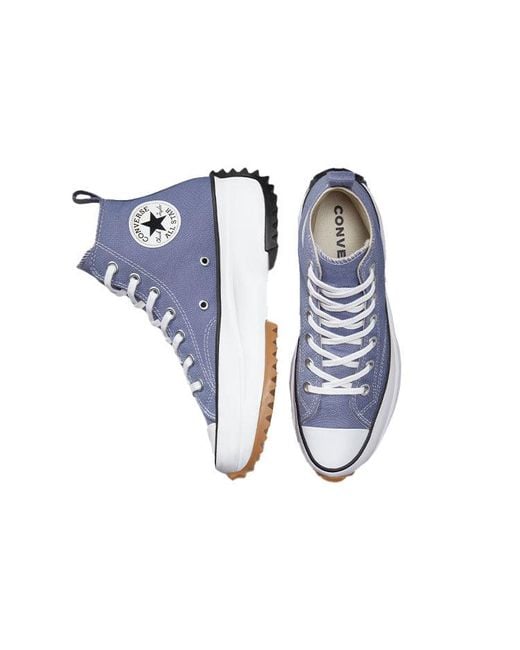 Converse Blue Run Star Hike High 'Slate Lilac' for men