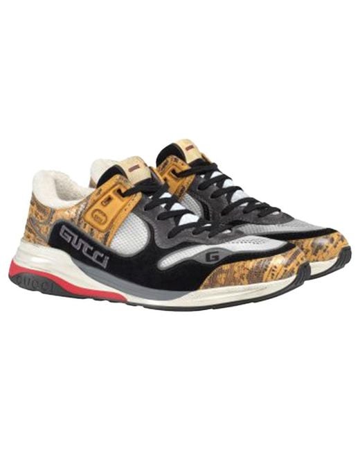 Gucci Brown Ultrapace Tejus Printed' for men