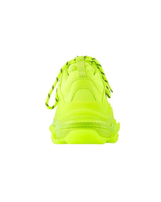 Balenciaga Green (Wmns) Triple S 'Fluo'