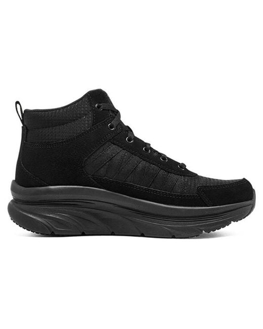 Skechers Black (Wmns) Dlux Walker Boot 'Pure'