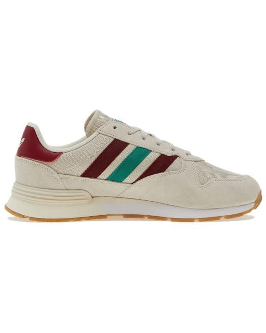 Adidas Gray Originals Treziod 2 Shoes 'Aluminium Burgundy' for men