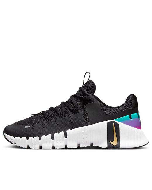 Nike Black (Wmns) Free Metcon 5 Premium Fireberry'