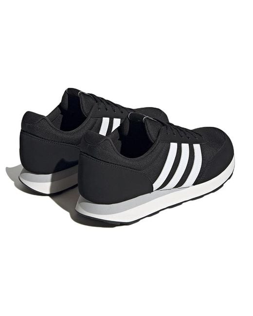 Adidas Black 60s 3.0 Running Shoes for men