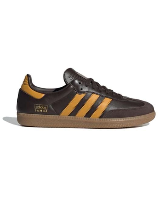 Adidas Brown Samba Og 'Dark' for men