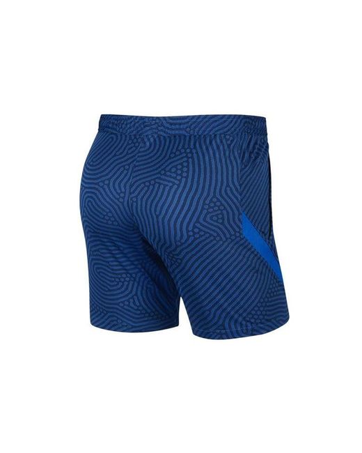 Nike Blue Strike Training Shorts for men