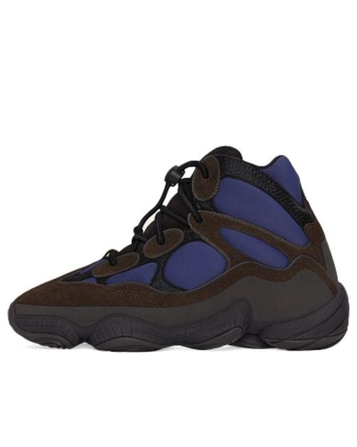 Adidas Blue Yeezy 500 High 'Tyrian' for men