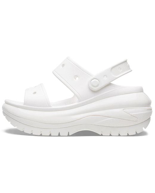 CROCSTM White Classic Mega Crush Sandals Eu 45-46