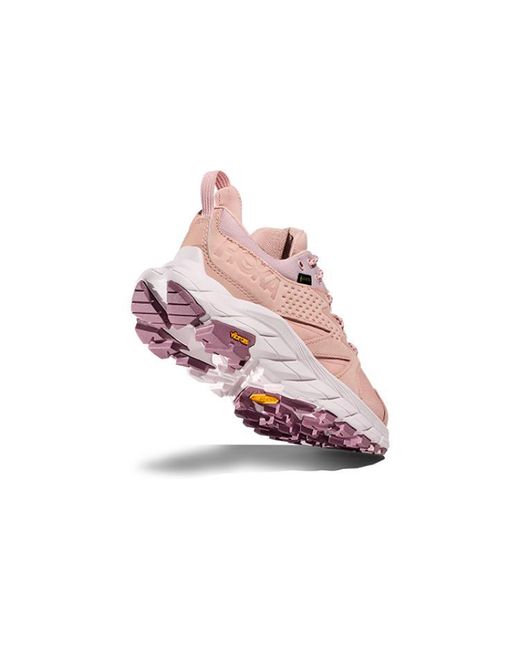 Hoka One One Pink Anacapa Low Gore-Tex 'Peach Whip' for men