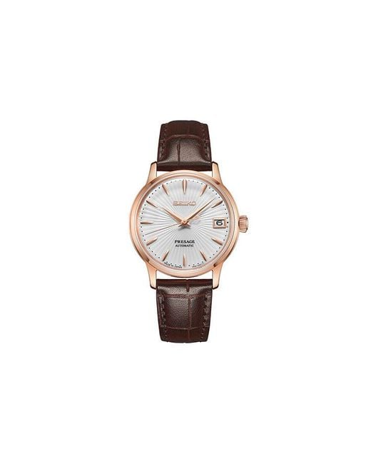 Seiko Metallic Presage Automatic Copper'