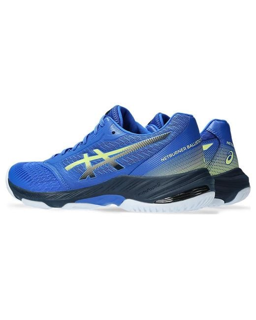 Asics Blue Netburner Ballistic Ff 3 'Illusion Glow' for men