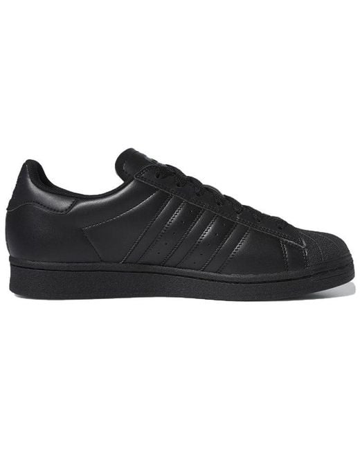 Adidas Black Originals Superstar Adv for men