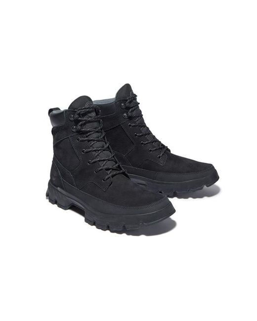 Timberland Black Originals Ultra Waterproof Boots 'Jet Barefoot Buffed' for men