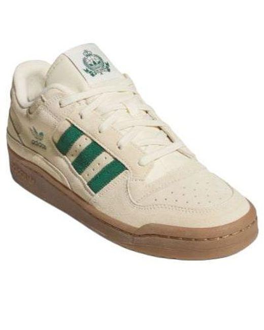 Adidas White Forum Low Cl 'Warm Vanilla Dark Ivory' for men