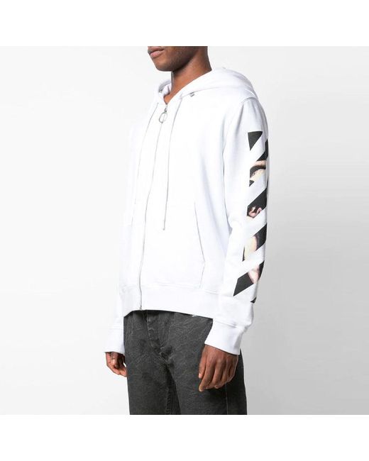 Off-White c/o Virgil Abloh Blue Ss20 Caravaggio Arrow Slim Zipped For for men