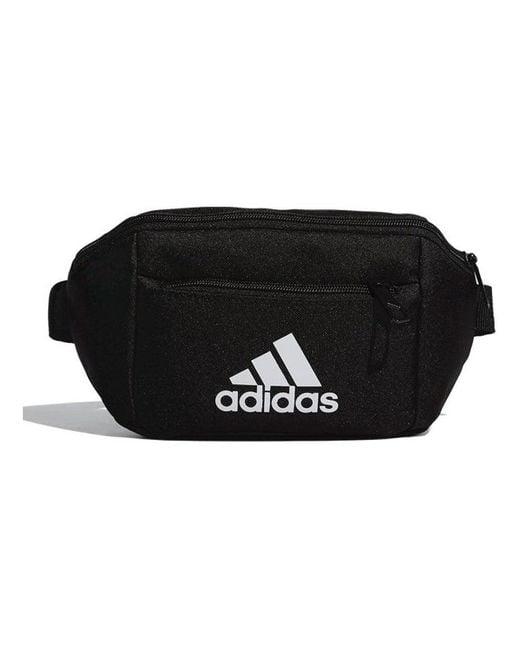 Adidas Black Waist Bag for men