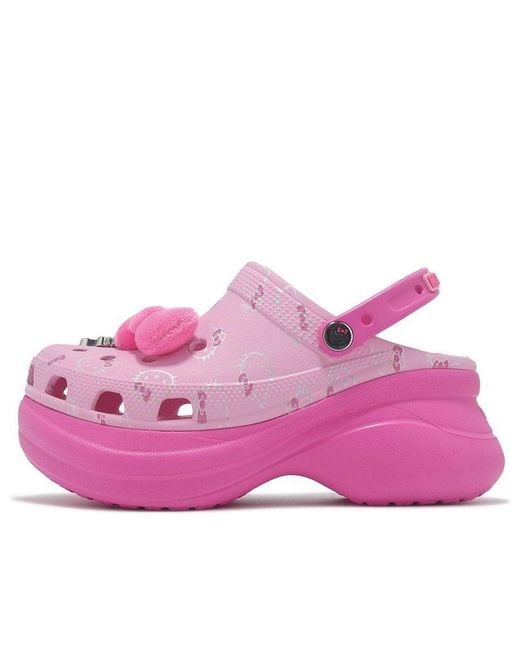 CROCSTM Pink (Wmns) X Hello Kitty Classic Bae Clog
