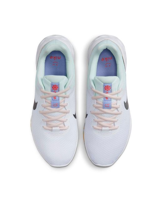 Nike White (Wmns) Revolution 6 Next Nature Premium Multi'