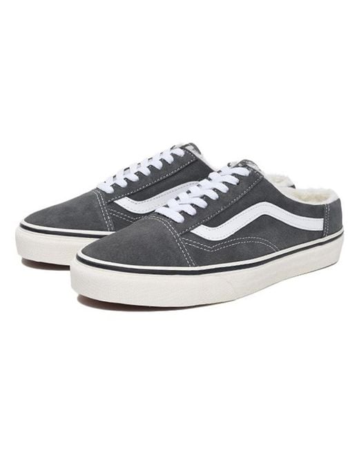 Vans old skool mule black discount