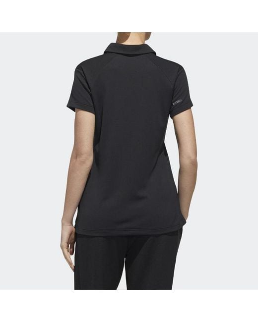 Adidas Black (Wmns) Tennis Sports Polo Shirt
