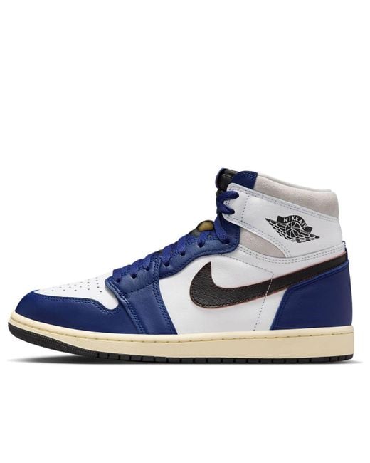 Nike Blue Air 1 Retro High Og 'Rare Air' Dz5485-100 for men