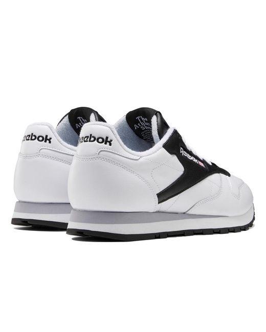 Reebok White Classic Leather Shoes/Sneakers for men