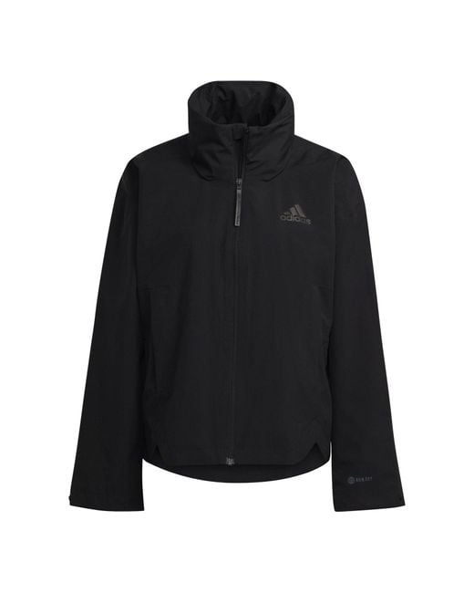 Adidas Black Terrex Traveer Rain.rdy Jacket