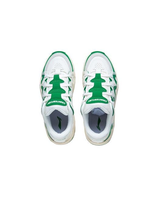 Li-ning Green (Wmns) Counterflow The One Yu 2.0 Sneakers