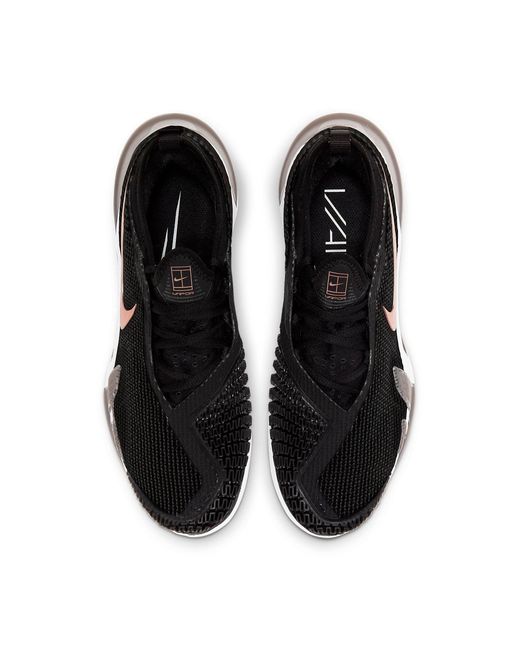Nike Black (Wmns) Court React Vapor Nxt Metallic Bronze'